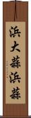 浜大蒜 Scroll