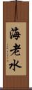 海老水 Scroll
