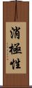 消極性 Scroll