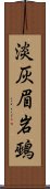 淡灰眉岩鵐 Scroll