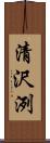 清沢洌 Scroll