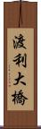 渡利大橋 Scroll
