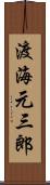 渡海元三郎 Scroll