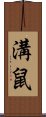 溝鼠 Scroll