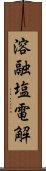 溶融塩電解 Scroll