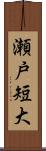 瀬戸短大 Scroll