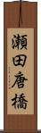 瀬田唐橋 Scroll