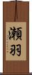 瀬羽 Scroll