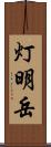 灯明岳 Scroll