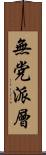 無党派層 Scroll