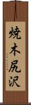 焼木尻沢 Scroll