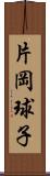 片岡球子 Scroll