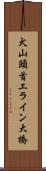 犬山頭首工ライン大橋 Scroll