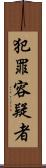 犯罪容疑者 Scroll