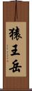 猿王岳 Scroll