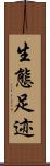 生態足迹 Scroll