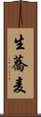 生蕎麦 Scroll