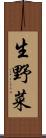 生野菜 Scroll