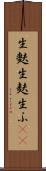生麩 Scroll