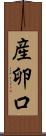 産卵口 Scroll