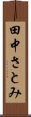 田中さとみ Scroll