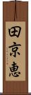 田京恵 Scroll