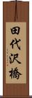 田代沢橋 Scroll