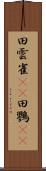 田雲雀(rK) Scroll