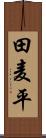 田麦平 Scroll