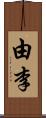 由李 Scroll