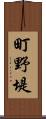 町野堤 Scroll