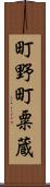 町野町粟蔵 Scroll