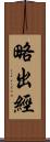 略出經 Scroll