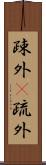 疎外(P);疏外 Scroll