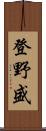 登野盛 Scroll