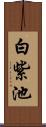 白紫池 Scroll