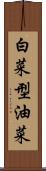 白菜型油菜 Scroll