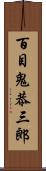百目鬼恭三郎 Scroll