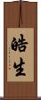 皓生 Scroll