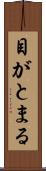 目がとまる Scroll