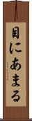 目にあまる Scroll