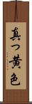 真っ黄色 Scroll