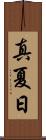 真夏日 Scroll