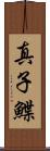 真子鰈 Scroll