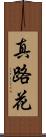 真路花 Scroll
