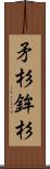 矛杉 Scroll