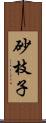 砂枝子 Scroll