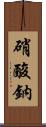 硝酸鈉 Scroll