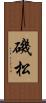 磯松 Scroll