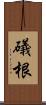 礒根 Scroll